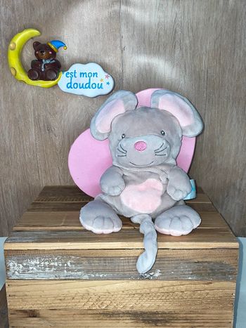 NAT213 doudou souris 🐭 babynat