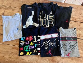 Lot de 7 t-shirt air Jordan