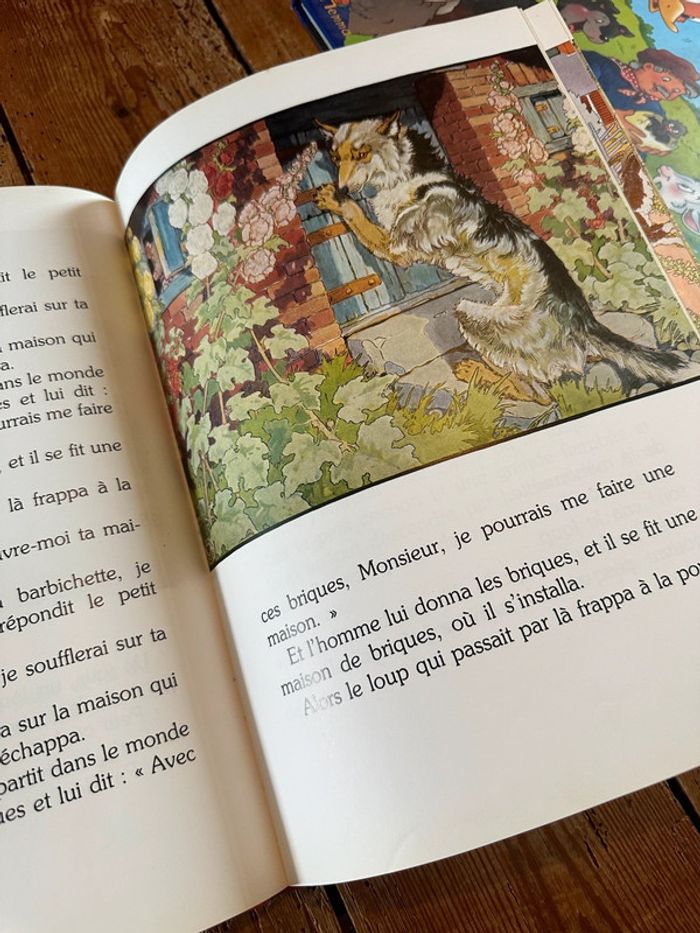 Grand livre album ancien Beaux contes célèbres Frederick Richardson Fernand Nathan vintage - photo numéro 5