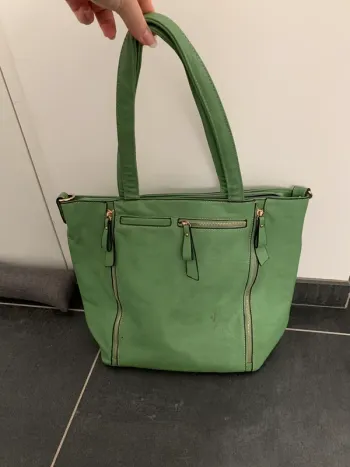 Sac à main vert