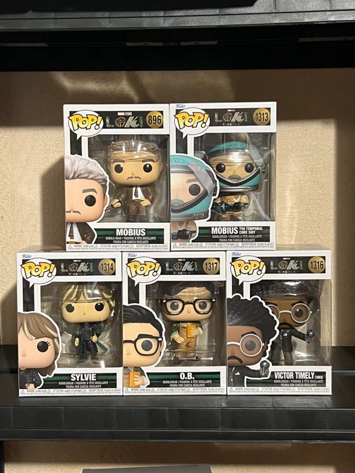Funko Pop Marvel / Loki (collection 5 figurines)