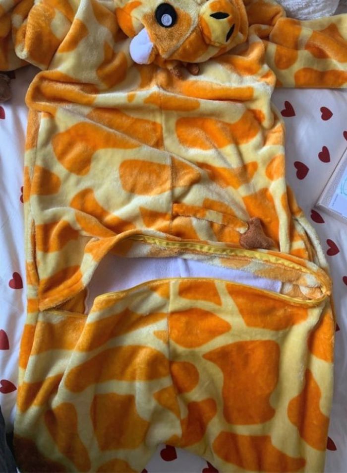 Grenouillère imprimée girafe - photo numéro 5