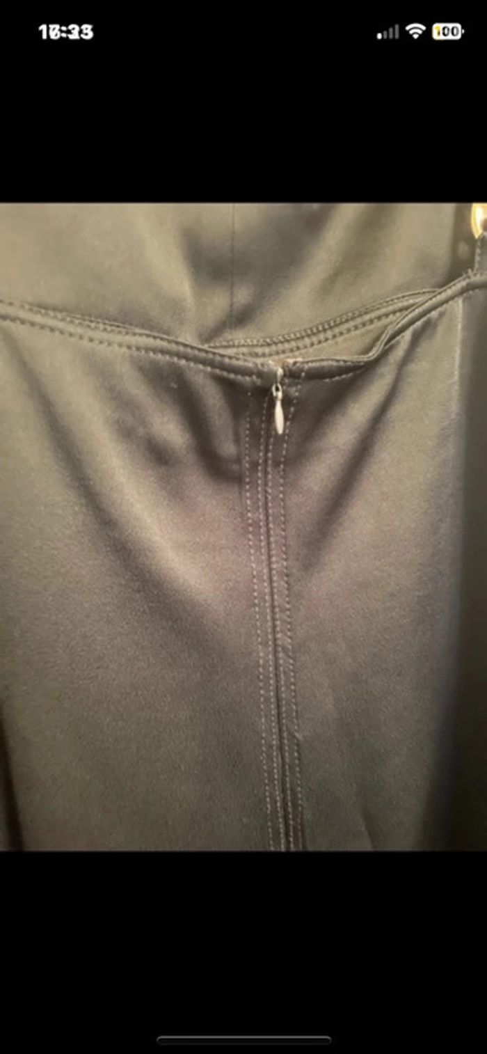 Sublime robe de qualité en satin, très épais, taille XL, 42 - photo numéro 6
