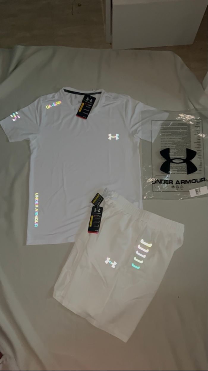 Emsemble short t-shirt Under Armour - photo numéro 5