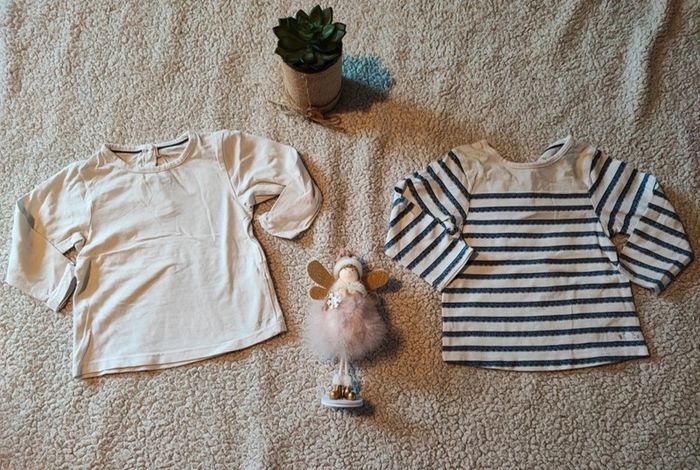 Lot 2 sous pulls 12 mois