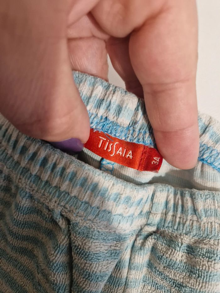 Pyjama 2 pièces ours & rayures 3 ans Tissaia - photo numéro 9