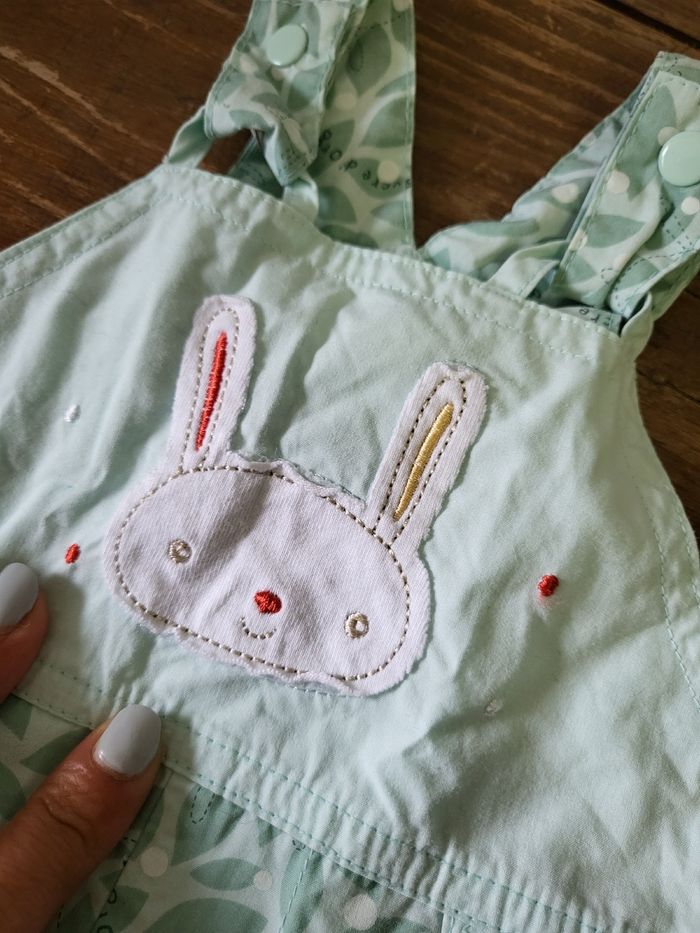 Salopette vert d'eau - photo numéro 2