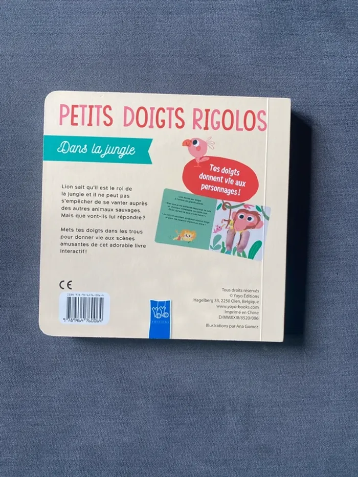 Petits doigts rigolos dans la jungle - photo numéro 2