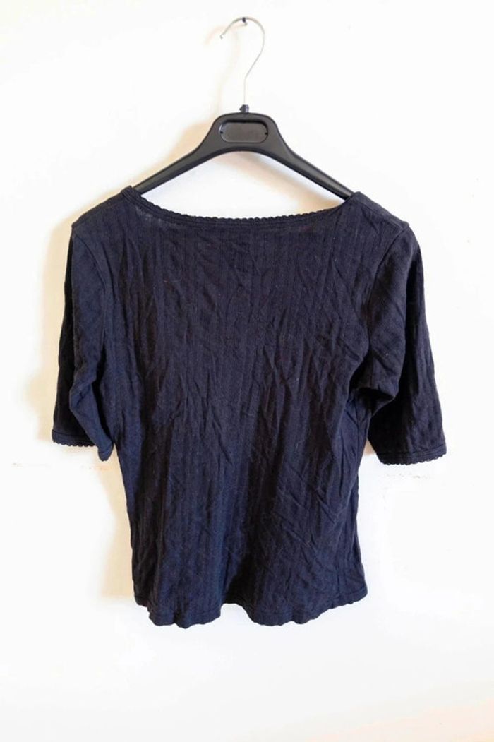 C48 blouse noir La redoute M - photo numéro 2