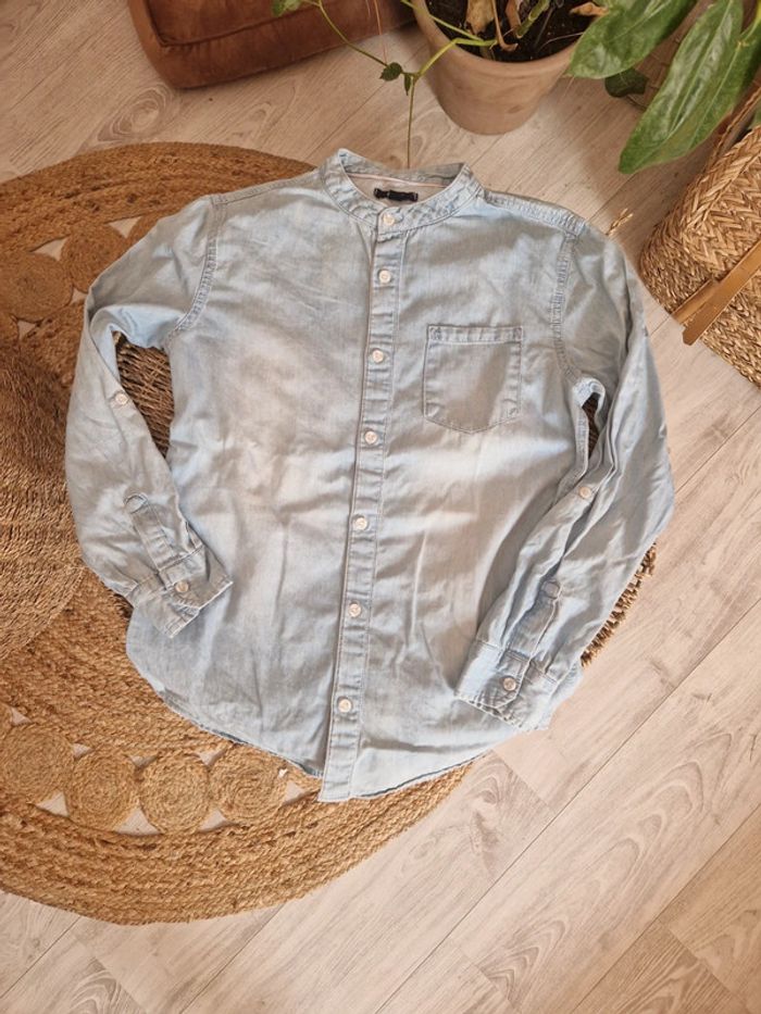Chemise en jeans col mao Kiabi 🌎 12 ans🌎