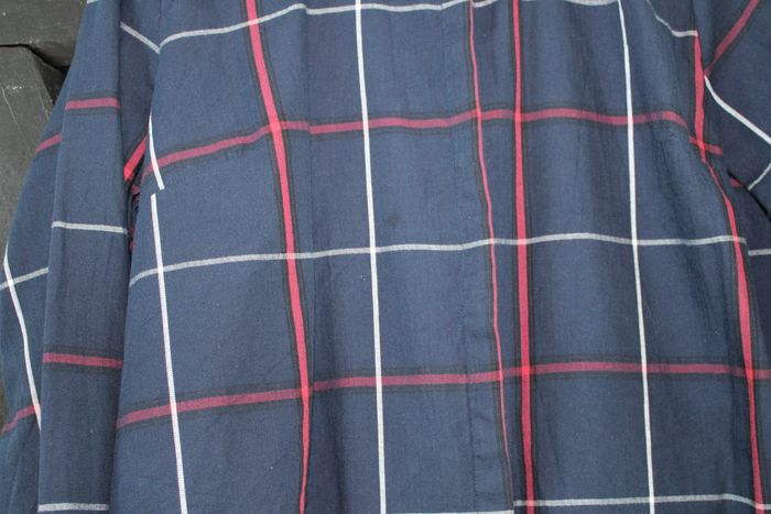 Chemise bleu marine à carreaux - photo numéro 5