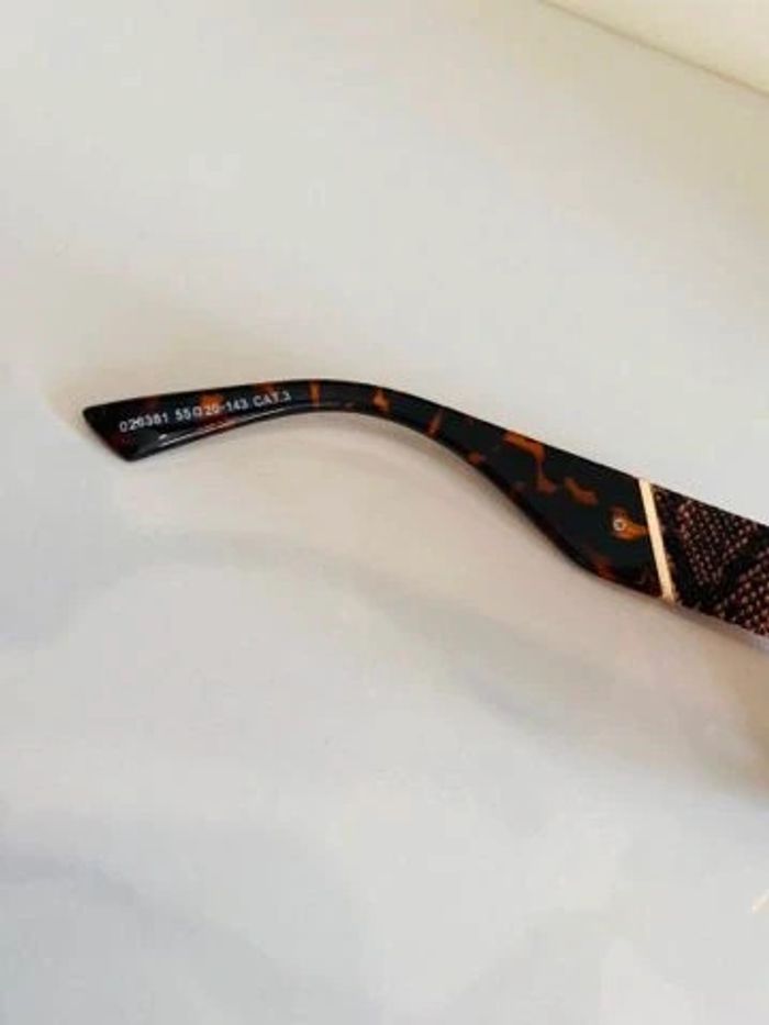 Lot de deux lunettes de soleil marron et noir UV protection catégorie 3 - photo numéro 20