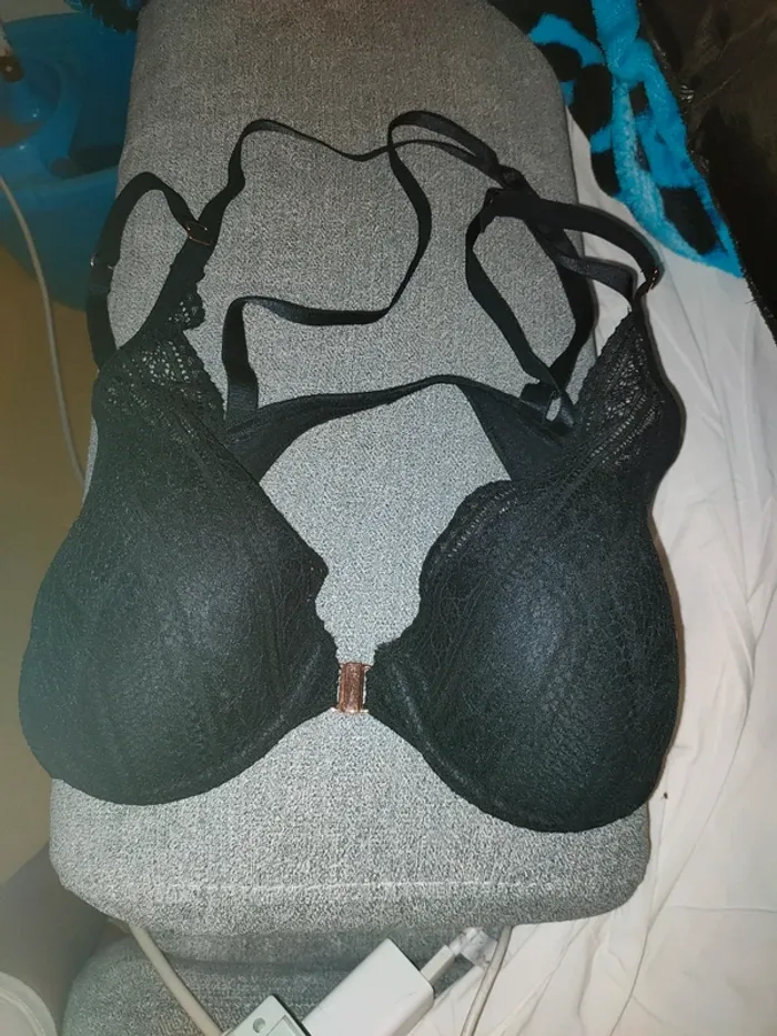 Soutien gorge Etam n°6 85D triangle naturel neuf