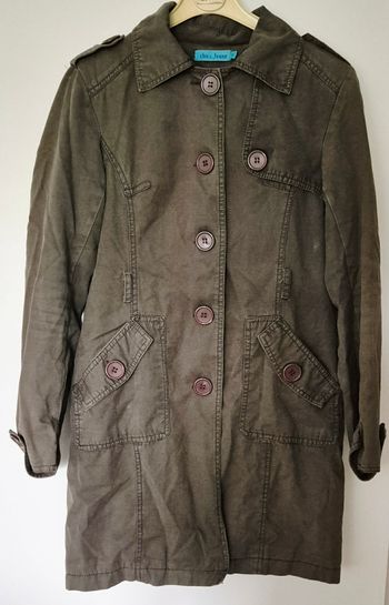 Veste/Trench kaki - Marque Chic & Jeune