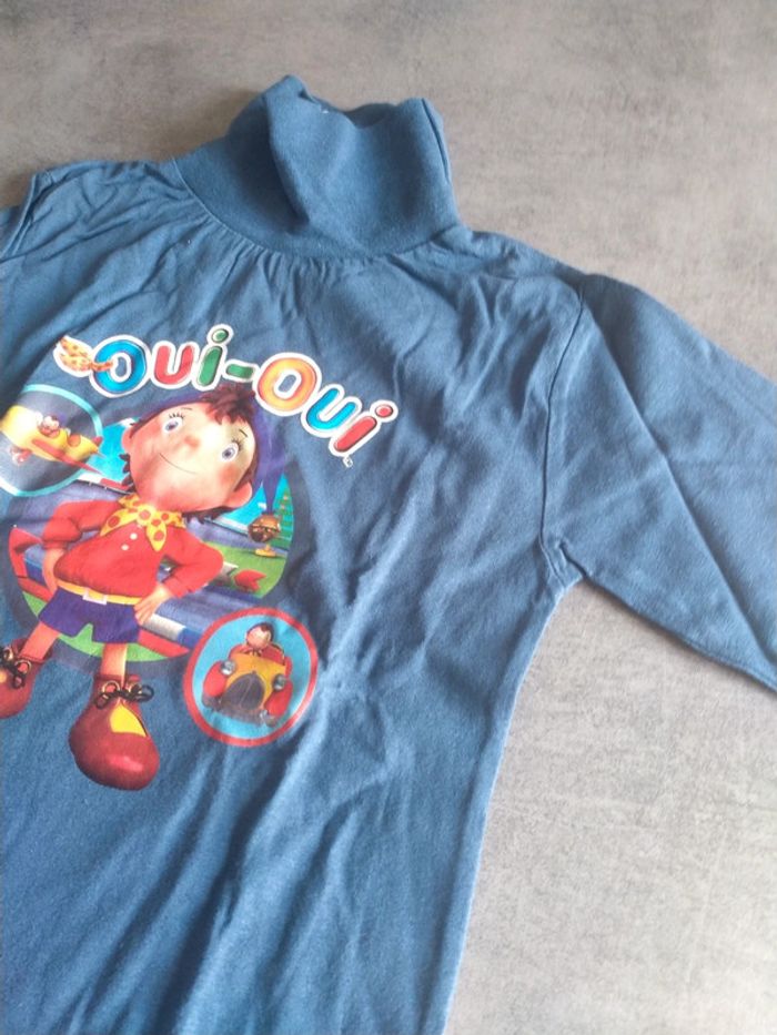 Sous-pull "Oui-Oui" 5 ans neuf - photo numéro 3