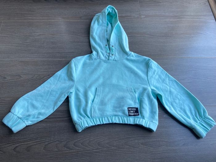 Sweat crop top 4 ans