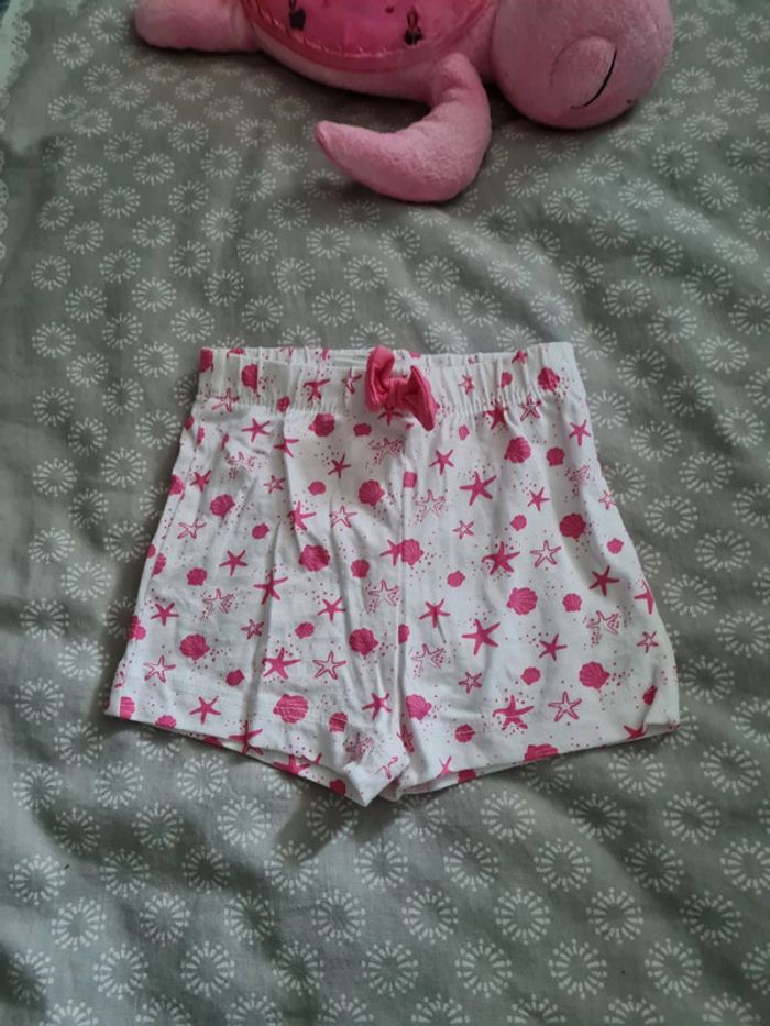 Short fille été 6 mois