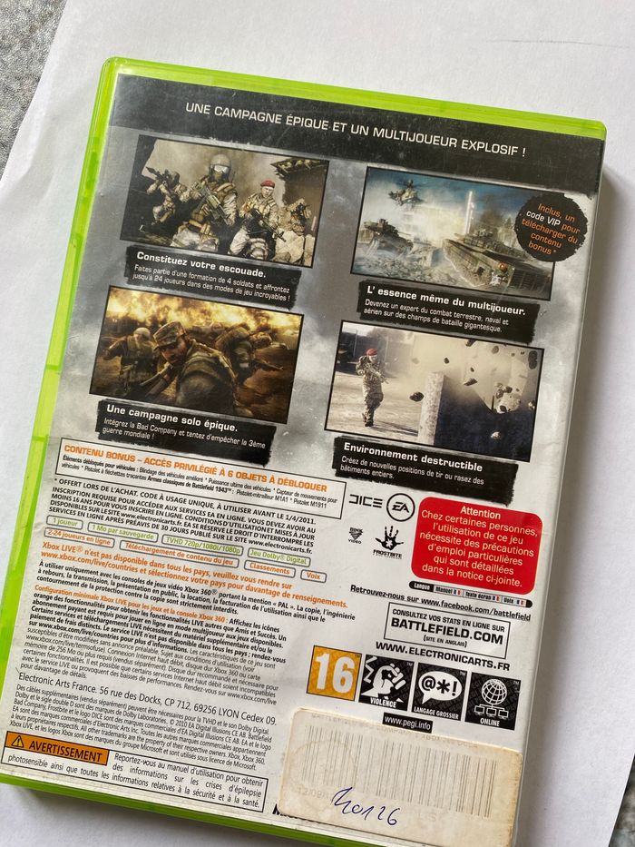 Battlefield bad compagny 2 Xbox 360 - photo numéro 2
