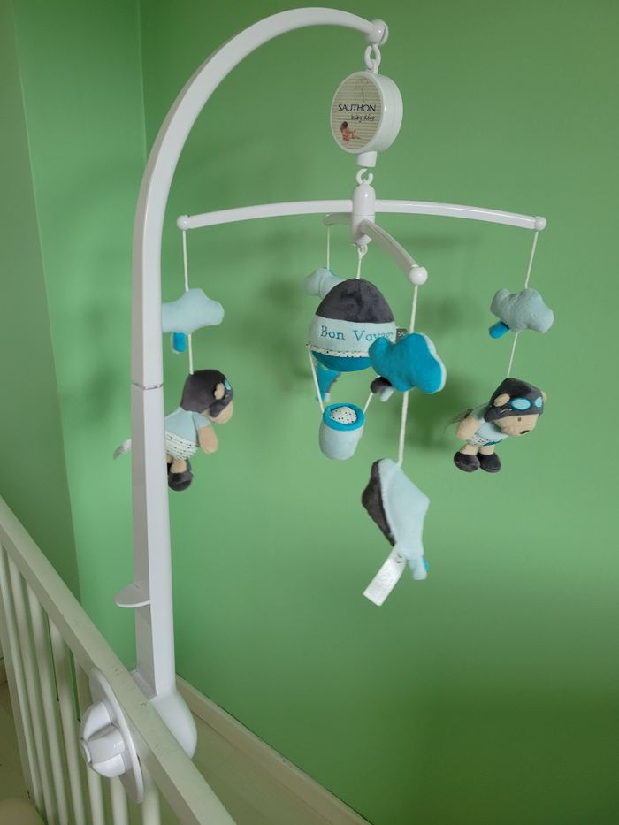 Mobile lit bébé sauthon - photo numéro 2
