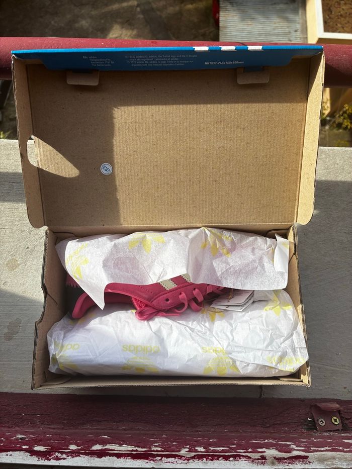 Adidas Gazelle Rose Tone/Off White/Collegiate Green - photo numéro 8