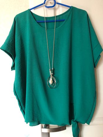 Blouse avec collier