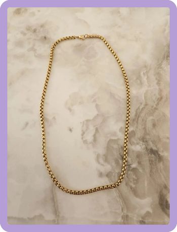 Collier en acier inoxydable pour hommes