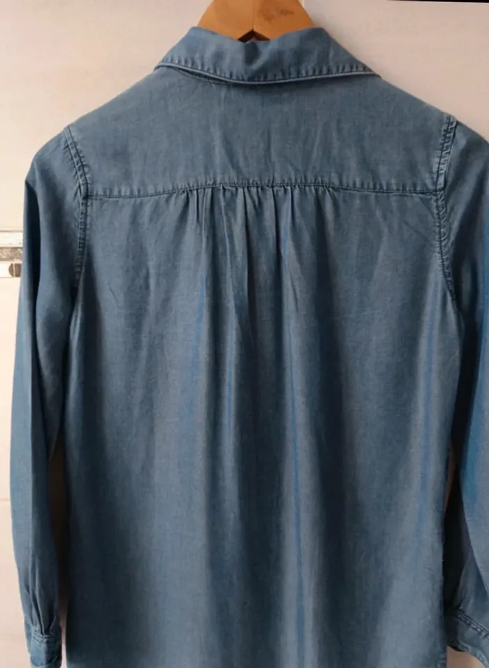 Robe chemise Uniqlo t.36 - photo numéro 5