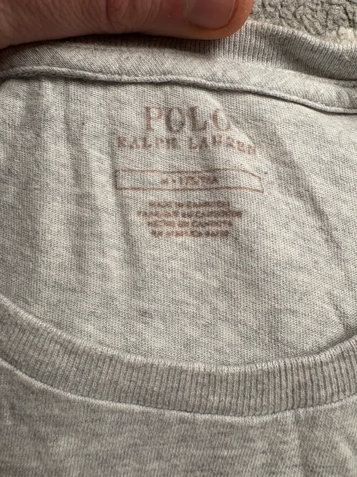 Tee-shirt Polo Ralph Lauren | Gris | Taille M - photo numéro 4