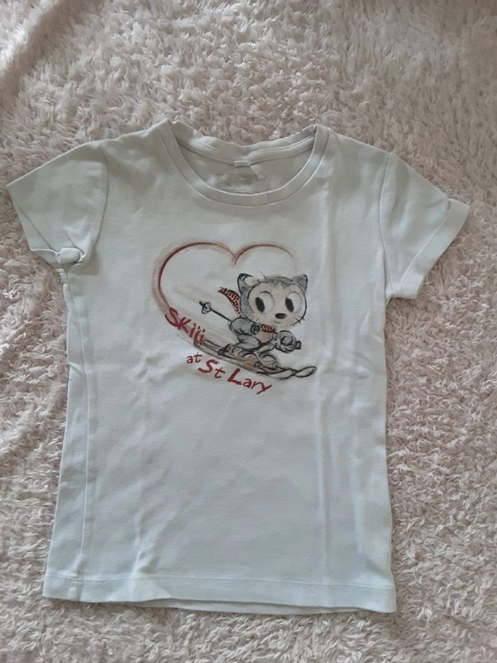 T-shirt "Ski à St Lary" 8 ans
