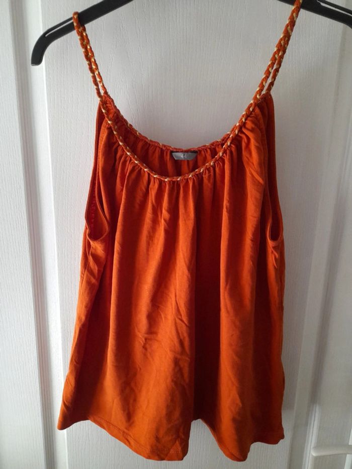 Débardeur terracotta 44
