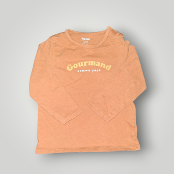 T-shirt manches longues - 12 mois - Kiabi
