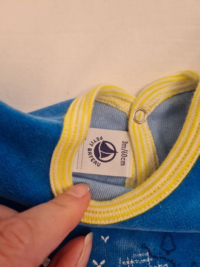 Pyjama grenouillère 3 mois Petit Bateau - photo numéro 7