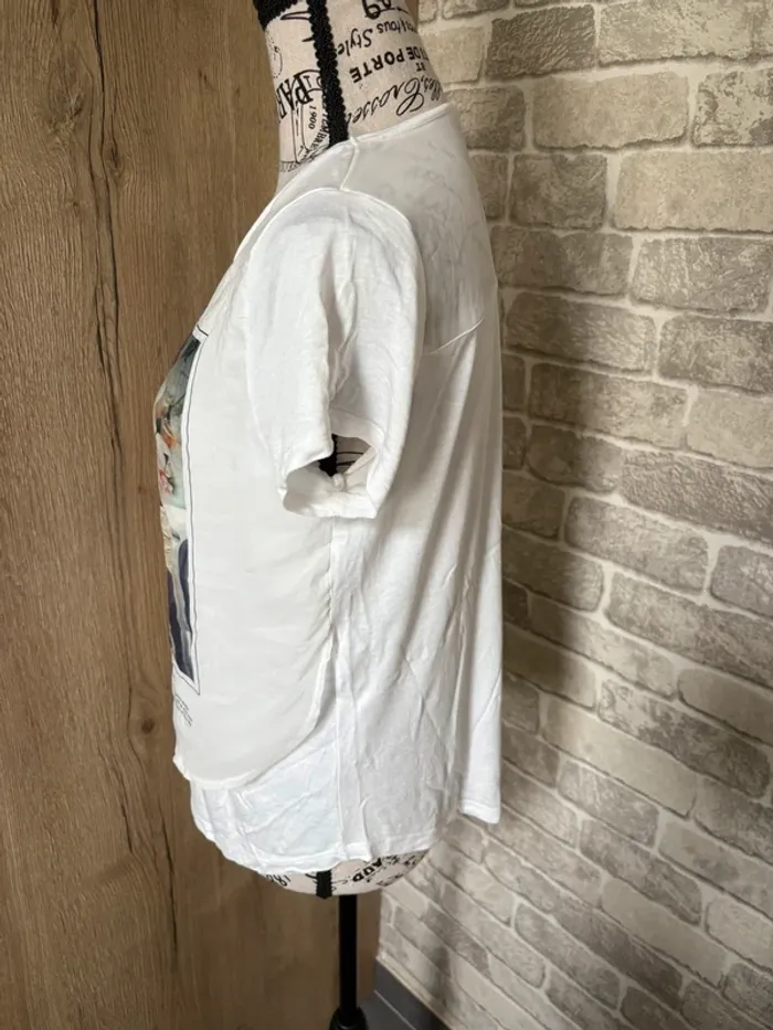 T-shirt fluide femme taille 38/40 - photo numéro 4