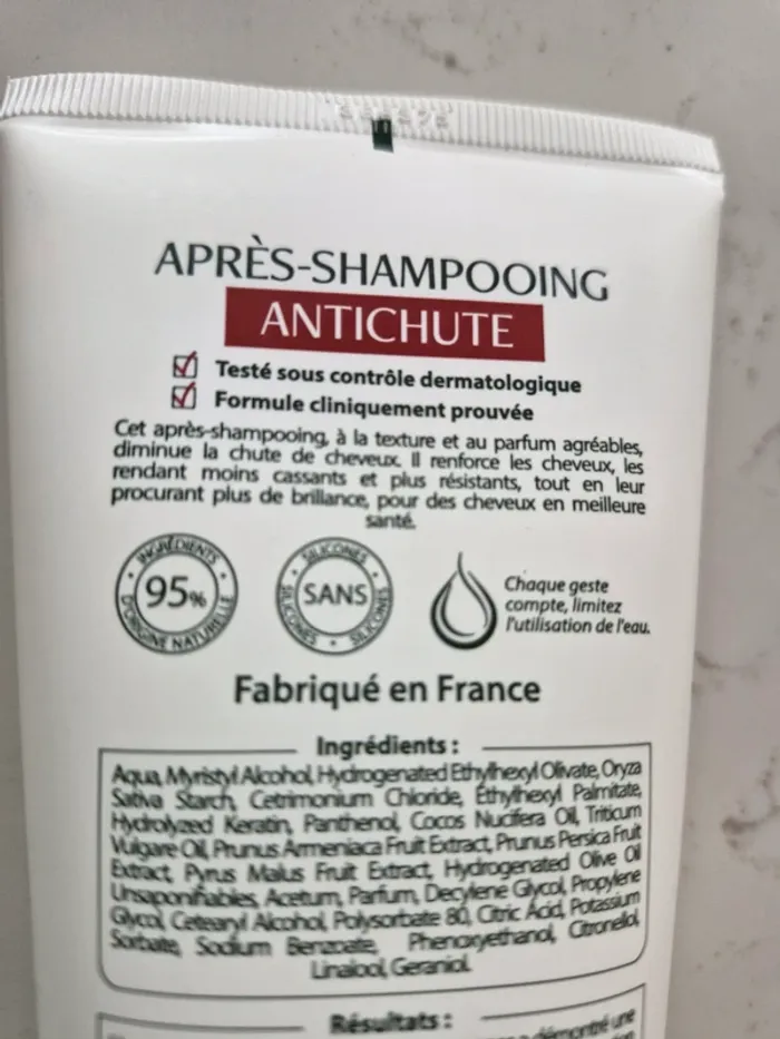 Luxéol après shampooing anti chute - photo numéro 4