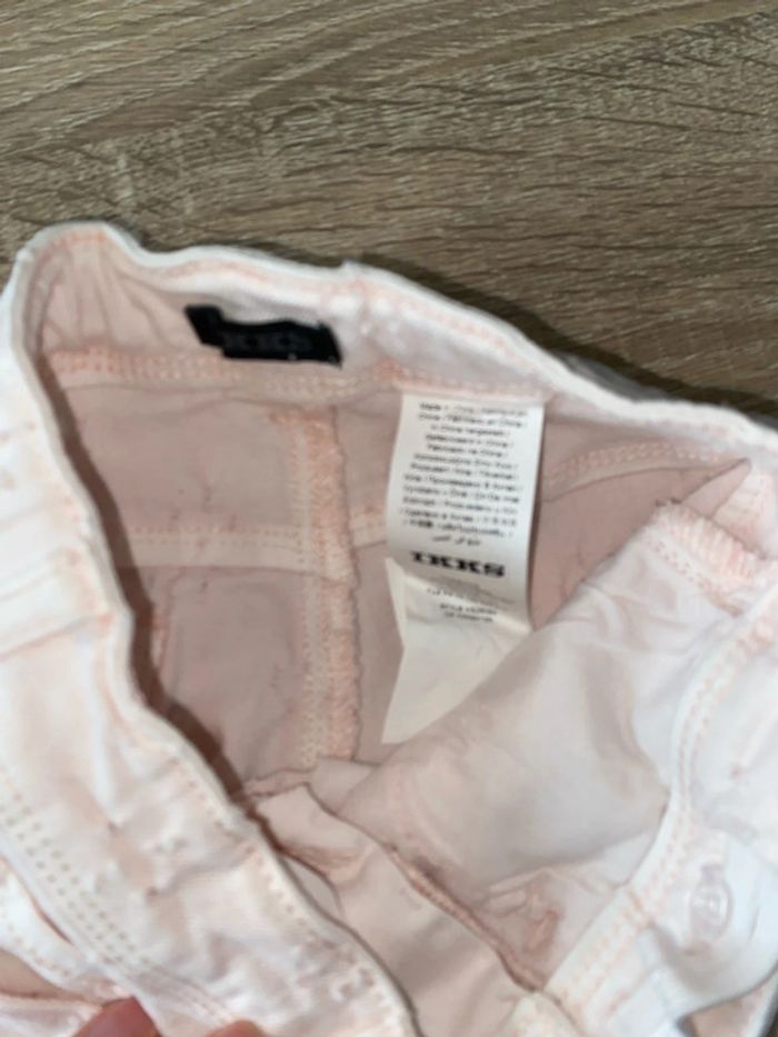 Short fille Ikks 4 ans rose pâle - photo numéro 4