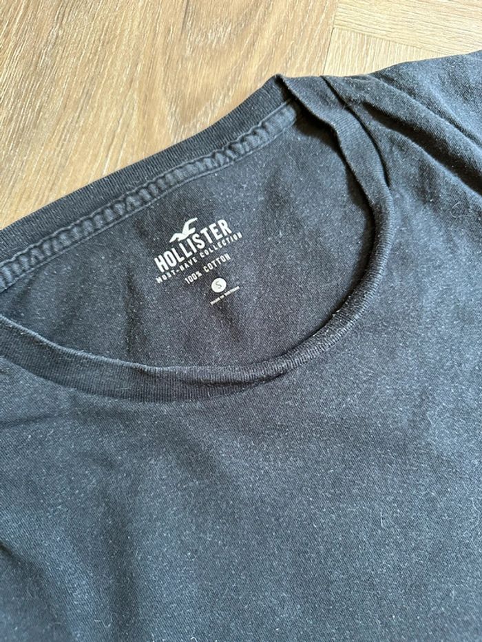 T shirt noir uni - photo numéro 2