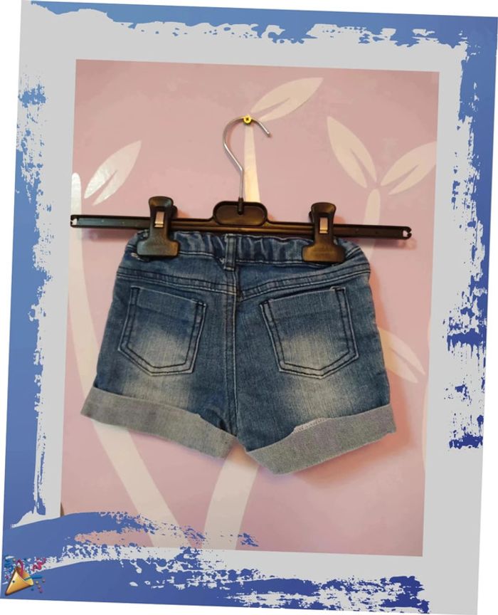 Short en jean 24 mois Prends ton pouce - photo numéro 4