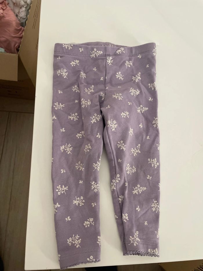 Pantalon legging fleuris