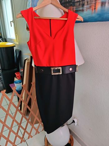 Robe double couleurs