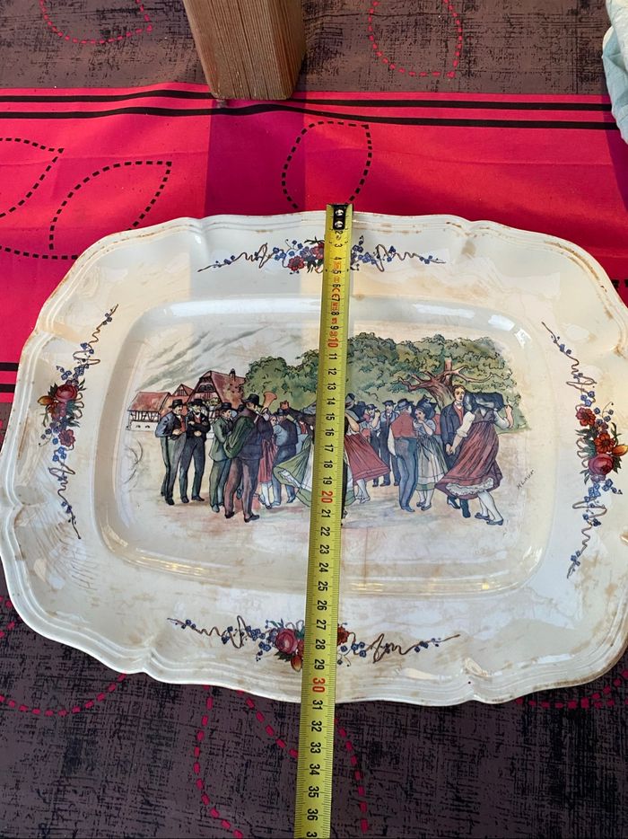 Plat porcelaine - photo numéro 2