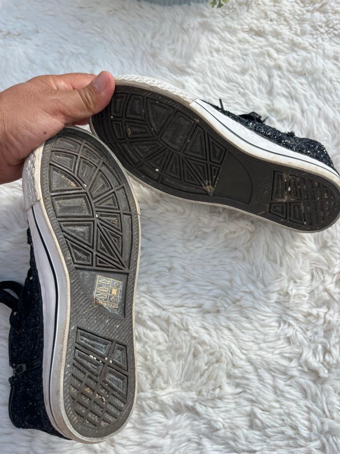 Chaussures montantes à paillettes - photo numéro 6