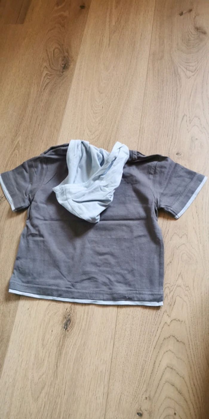 Tee shirt à capuche - photo numéro 2