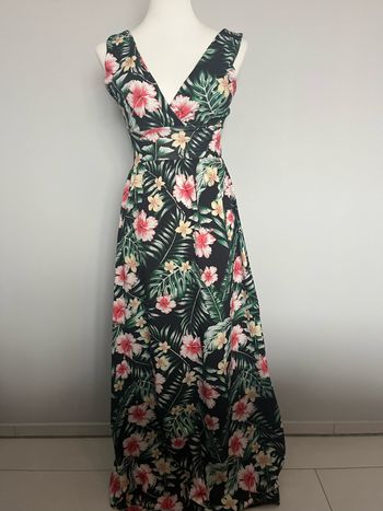 Robe longue fleurie taille unique