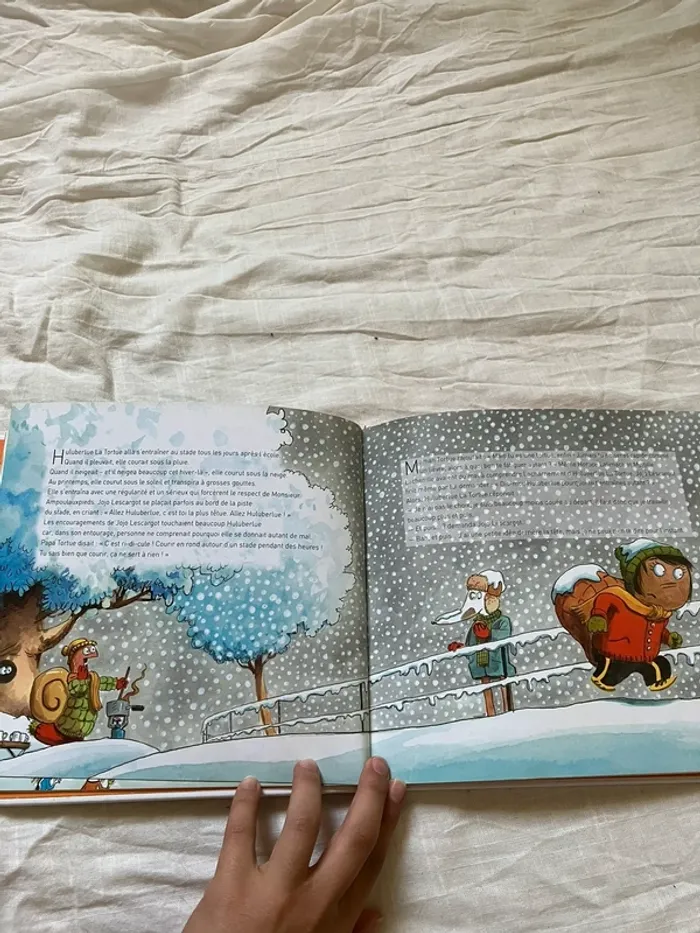 Livre enfant – Philibert le lièvre et Hurluberlue la tortue - photo numéro 6