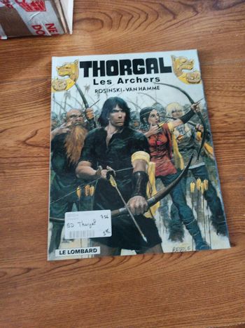 BD Thorgal les Archers mc Donald's