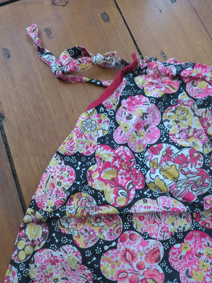 Ensemble liberty rose débardeur sarouel 12 mois - photo numéro 2