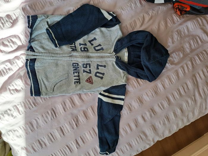 Gilet lulu castagnette 18 mois