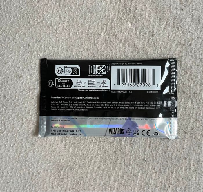collector booster  Magic : final fantasy ANG - photo numéro 2