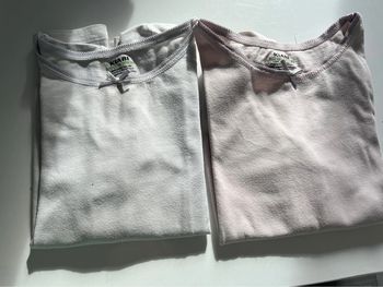 Lot 2 maillot de corps 2/3 ans