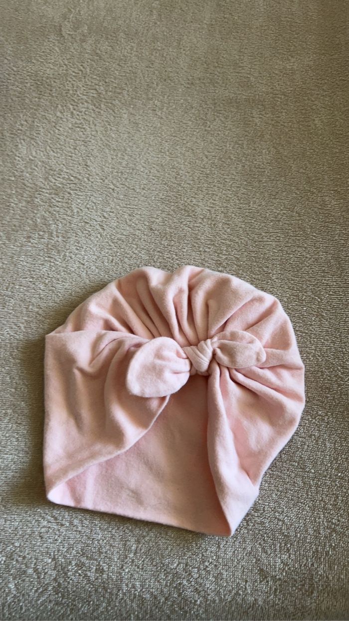 Bonnet rose fille